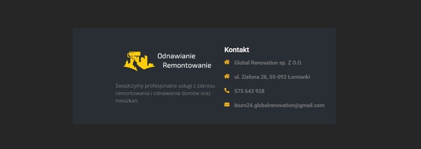 Remonty i wykończenia wnętrz, Global Renovation Sp. z o.o., Łomianki